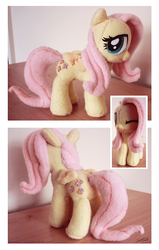 Size: 800x1259 | Tagged: safe, artist:sophiesplushies, fluttershy, g4, irl, photo, plushie