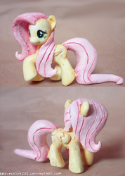 Size: 346x485 | Tagged: safe, artist:sophiesplushies, fluttershy, g4, customized toy