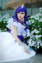 Size: 600x900 | Tagged: safe, artist:hollygloha, rarity, human, g4, cosplay, irl, irl human, photo, solo