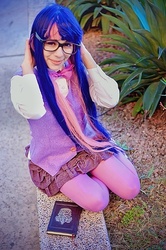 Size: 491x740 | Tagged: safe, artist:horror-scarred, twilight sparkle, human, g4, cosplay, irl, irl human, photo, solo