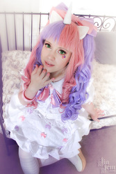 Size: 600x900 | Tagged: safe, artist:jiajem, sweetie belle, human, g4, cosplay, irl, irl human, photo, solo