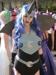 Size: 3000x4000 | Tagged: safe, artist:kimba616, nightmare moon, human, g4, cosplay, irl, irl human, photo