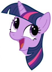 Size: 900x1244 | Tagged: safe, twilight sparkle, pony, g4, awesome face, faic, female, simple background, solo, transparent background, vector