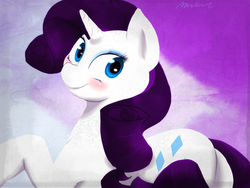 Size: 2048x1536 | Tagged: safe, artist:purplepassion3, rarity, g4, female, solo