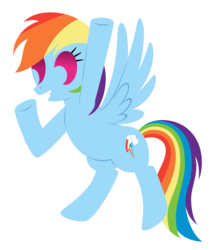 Size: 3600x4200 | Tagged: safe, artist:flamevulture17, rainbow dash, pegasus, pony, g4, colored pupils, female, lineless, simple background, solo, transparent background