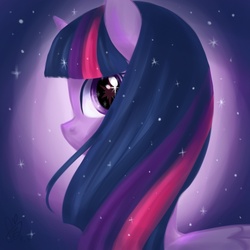 Size: 787x787 | Tagged: safe, artist:haneyado, twilight sparkle, g4, female, pixiv, solo