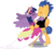 Size: 5748x5201 | Tagged: safe, artist:benybing, flash sentry, twilight sparkle, alicorn, pegasus, pony, g4, absurd resolution, bipedal, clothes, coronation dress, crown, dress, duo, element of magic, eyes closed, female, jewelry, kiss on the lips, kissing, male, mare, regalia, ship:flashlight, shipping, simple background, stallion, straight, transparent background, twilight sparkle (alicorn), wings