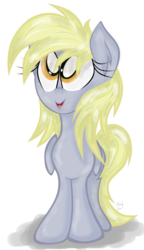 Size: 576x1000 | Tagged: safe, artist:kristysk, derpy hooves, pegasus, pony, g4, female, mare, solo