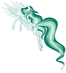 Size: 854x935 | Tagged: safe, artist:haventide, oc, oc only, alicorn, pony, alicorn oc, eyes closed, sky rise, solo