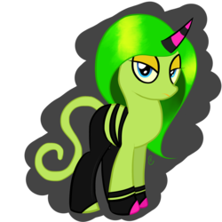 Size: 2048x2048 | Tagged: safe, artist:equinepalette, pony, ponified, solo, sonic lost world, sonic the hedgehog (series), zeena