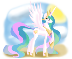 Size: 3541x2900 | Tagged: safe, artist:phoebixfenikkusu09, princess celestia, g4, female, solo