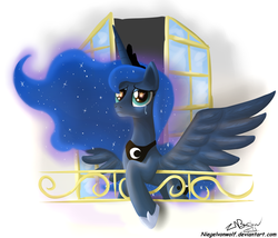 Size: 3500x3000 | Tagged: safe, artist:niegelvonwolf, princess luna, g4, crying, female, solo