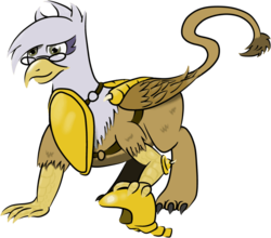 Size: 846x744 | Tagged: safe, artist:sovietrussiafanboy, oc, oc only, oc:griffith, griffon, guard armor, guard griffon, male, solo