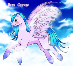Size: 943x847 | Tagged: safe, artist:nymeriayaoilover, oc, oc only, pegasus, pony, cloud, cloudy, solo