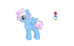 Size: 640x400 | Tagged: safe, artist:pek0e, oc, oc only, pegasus, pony, solo