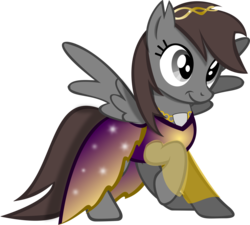 Size: 6000x5400 | Tagged: safe, artist:theshadowstone, oc, oc only, oc:shadowstone, pegasus, pony, absurd resolution, clothes, dress, female, mare, simple background, solo, transparent background, vector