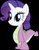 Size: 1706x2164 | Tagged: safe, rarity, spike, g4, abomination, body swap, fusion, head swap, vector, wat, what has science done