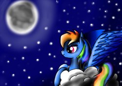 Size: 1024x724 | Tagged: safe, artist:studentlaure, rainbow dash, g4, female, solo