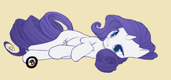 Size: 880x416 | Tagged: safe, artist:mudsprinkles, rarity, g4, female, solo