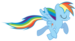 Size: 5000x2739 | Tagged: safe, artist:fluttershy7, rainbow dash, g4, female, high res, simple background, solo, transparent background, vector