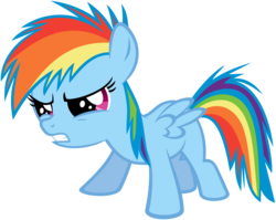 Size: 5270x4201 | Tagged: safe, artist:flutterguy317, rainbow dash, g4, absurd resolution, female, filly, filly rainbow dash, simple background, solo, transparent background, vector, younger