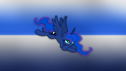 Size: 1920x1080 | Tagged: safe, artist:aumashy, princess luna, g4, female, lying down, pose, solo, vector, wallpaper