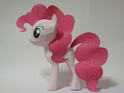 Size: 1080x810 | Tagged: safe, artist:robi, pinkie pie, g4, female, papercraft, pixiv, solo