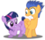 Size: 984x890 | Tagged: safe, artist:jcking101, edit, flash sentry, twilight sparkle, alicorn, pony, g4, base used, butt bump, butt to butt, butt touch, colt, colt flash sentry, female, filly, filly twilight sparkle, grin, gritted teeth, male, mare, ship:flashlight, shipping, smiling, straight, teeth, twilight sparkle (alicorn), younger