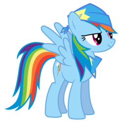 Size: 894x894 | Tagged: safe, artist:anxet, rainbow dash, g4, .svg available, bandana, female, simple background, solo, transparent background, vector, wonderbolts