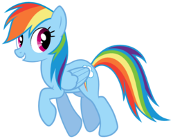 Size: 918x742 | Tagged: safe, artist:anxet, rainbow dash, pegasus, pony, g4, female, looking back, mare, simple background, solo, svg, transparent background, trotting, vector