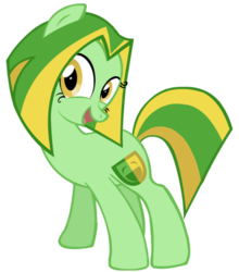 Size: 500x568 | Tagged: safe, artist:funniangelo, oc, oc only, oc:funny bone, earth pony, pony, solo