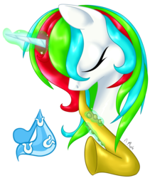 Size: 1808x2142 | Tagged: safe, artist:alicemaple, oc, oc only, magic, musical instrument, saxophone, solo