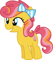 Size: 838x953 | Tagged: safe, artist:batmanbrony, oc, oc only, bow, female, filly, solo