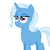 Size: 572x577 | Tagged: safe, artist:funderville, trixie, pony, unicorn, g4, female, mare, solo, unamused