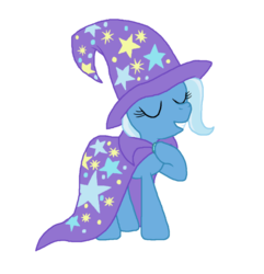 Size: 877x910 | Tagged: safe, artist:shiverbear, trixie, pony, unicorn, g4, female, mare, solo