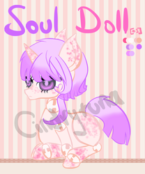 Size: 800x960 | Tagged: safe, artist:cindrytuna, oc, oc only, original species, pony, unicorn, ball jointed doll, doll, solo