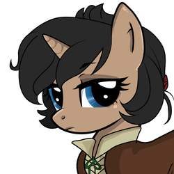 Size: 1024x1024 | Tagged: safe, artist:olethiaazalea, oc, oc only, pony, unicorn, alnair, clothes, solo