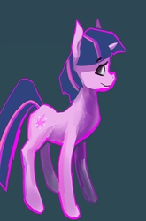 Size: 1000x1511 | Tagged: safe, artist:palibyte, twilight sparkle, pony, unicorn, g4, female, solo, unicorn twilight