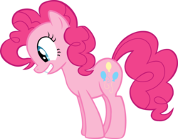 Size: 1000x784 | Tagged: safe, artist:ebontopaz, pinkie pie, g4, female, simple background, solo, transparent background, vector