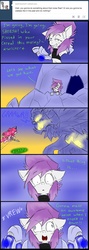 Size: 680x1920 | Tagged: safe, artist:ichibangravity, king sombra, pinkie pie, oc, ask king sombra pie, g4, monster, possessed, rae mix, tumblr