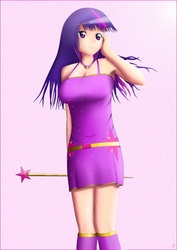 Size: 2893x4092 | Tagged: safe, artist:meandmypie, twilight sparkle, human, g4, female, humanized, solo