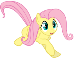Size: 10000x7730 | Tagged: safe, artist:rainbowderp98, fluttershy, g4, swarm of the century, .psd available, absurd resolution, female, simple background, solo, transparent background, vector
