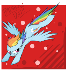 Size: 1100x1200 | Tagged: safe, artist:natsu714, rainbow dash, g4, female, solo