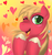 Size: 800x860 | Tagged: safe, artist:katurkeyg, big macintosh, earth pony, pony, g4, blushing, male, pretty princess, solo, stallion