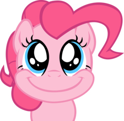 Size: 10789x10500 | Tagged: safe, artist:xantal-xgb, pinkie pie, smile hd, g4, absurd resolution, female, simple background, solo, transparent background, vector