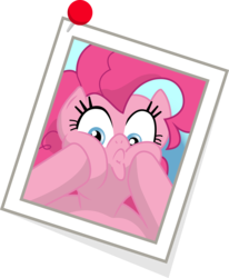 Size: 1627x1970 | Tagged: safe, artist:stainless33, pinkie pie, g4, female, photo, simple background, solo, transparent background, vector