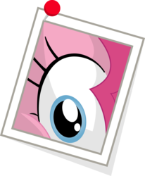 Size: 1584x1925 | Tagged: safe, artist:stainless33, pinkie pie, g4, idw, eye, female, simple background, solo, transparent background, vector