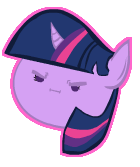 Size: 140x167 | Tagged: safe, artist:keno9988, twilight sparkle, g4, customized toy, female, game grumps, grump, pony grumps, simple background, solo, transparent background