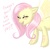 Size: 580x582 | Tagged: safe, artist:donenaya, fluttershy, g4, female, solo