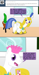 Size: 769x1488 | Tagged: safe, artist:hakar-kerarmor, oc, oc:monolith, ask four inept guardponies, royal guard